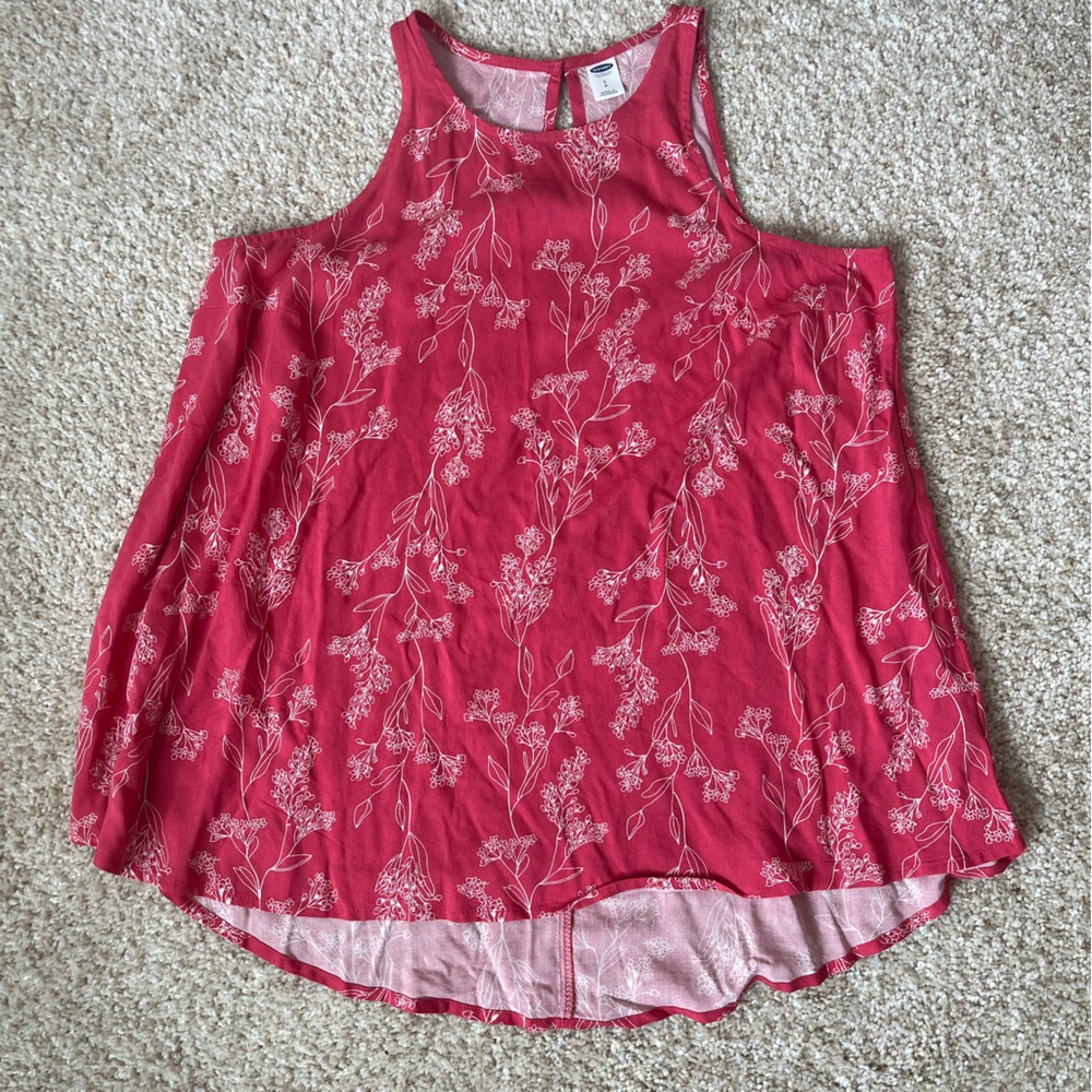 Old Navy Sz Small Pink Sleeveless Blouse